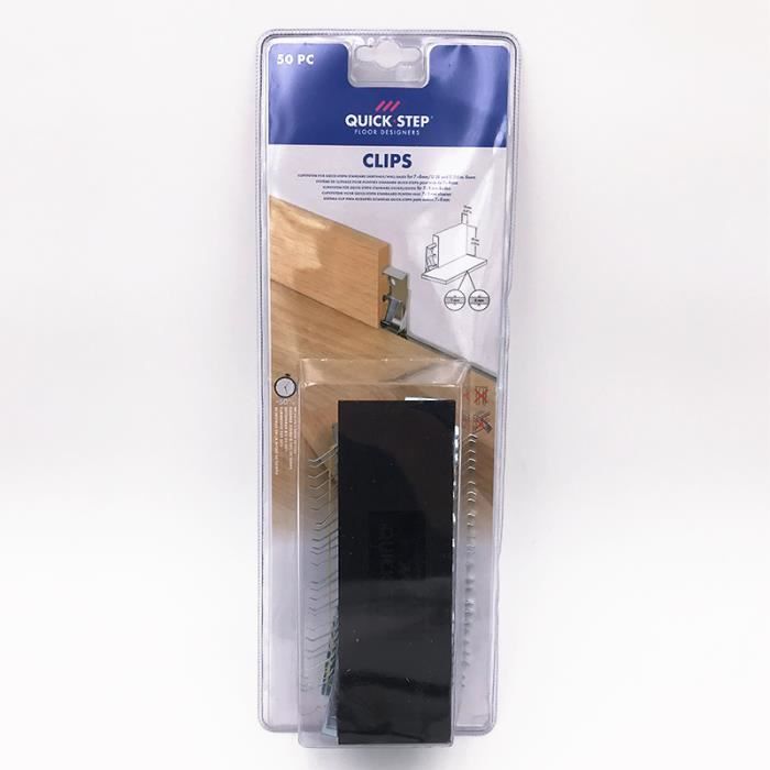 Boite 50 Clips Quick Step Pour Plinthe Standard Achat Vente