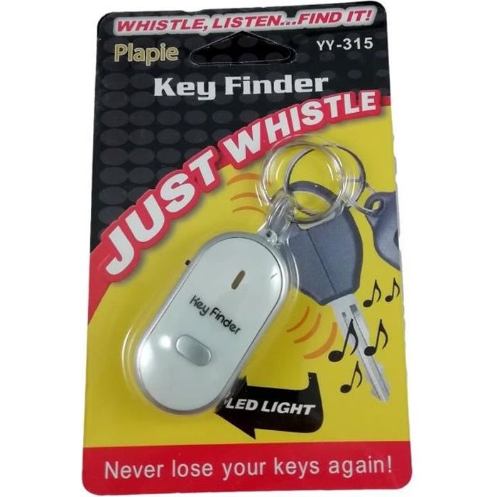 Generic Porte Clé Anti Perte Localisateur Sifflet - Key Finder