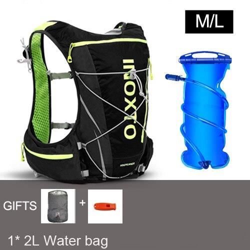 Sac Hydratation avec Poche d'eau (2L Reservoir) Sac à Dos de Course à Pied  Léger 6L pour Femme Homme, Sac Trail Running pour Maratho - Cdiscount