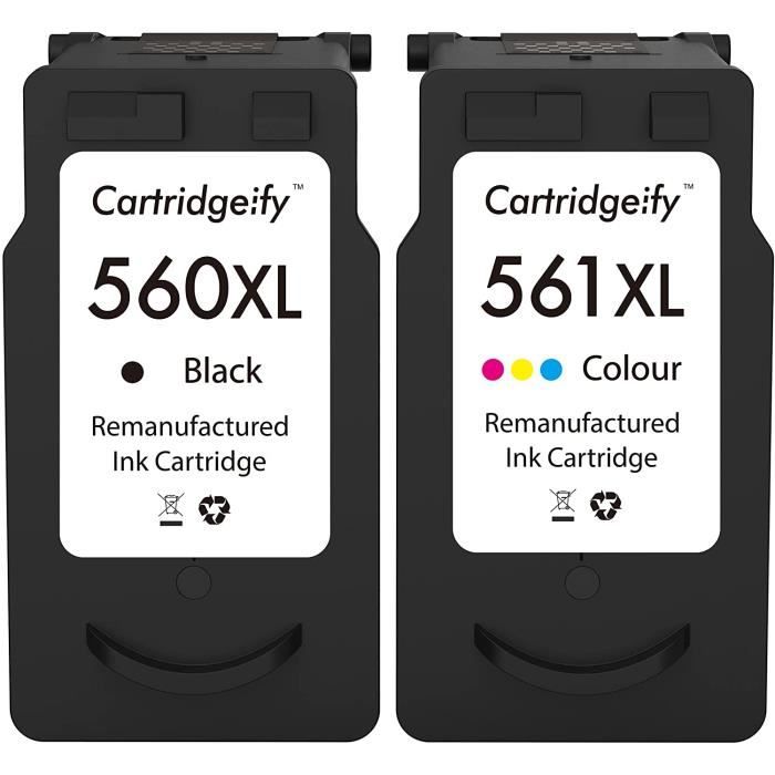 560XL 561XL Remanufactured for Canon PG-560 CL-561 XL Ink Cartridges for  Canon Pixma TS5350 TS7450 TS5351 TS5352 TS5353 TS7451