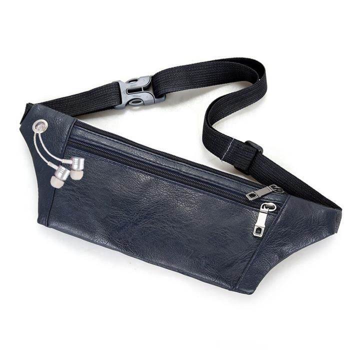 Sac Banane Ceinture De Course étanche - 4 Poches - Taille Unique - Noir - Neuf Avec étiquettes