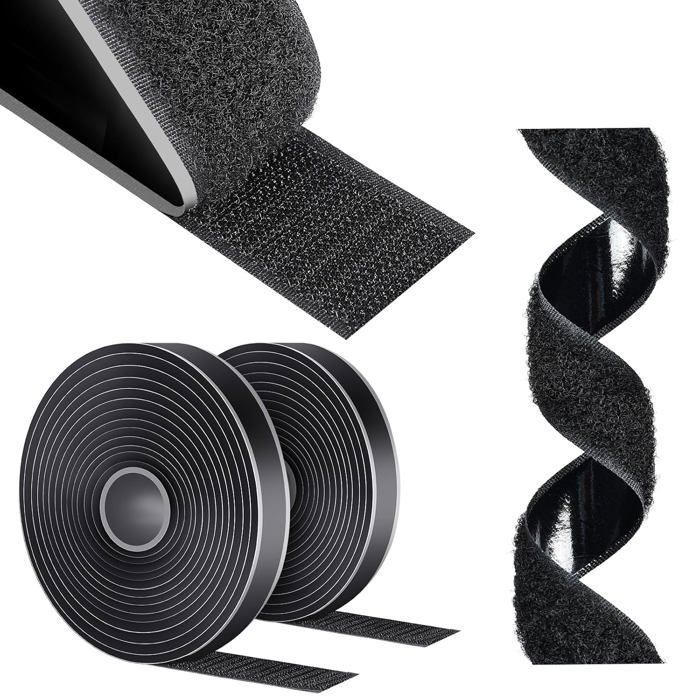 Nastro Adesivo Nastro Autoadesivo Industriale Extra Forte - 10cm X 1,5m | Nero | Per Superfici Lisce Nastro Ratina 10cm