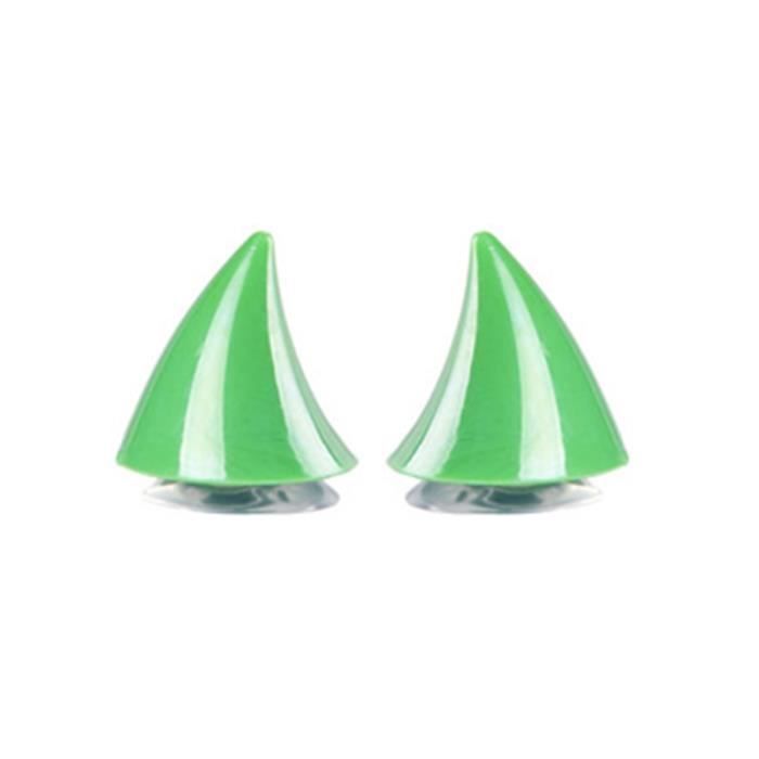 Oreille Chat Pour Casque Moto Lot De 4 Oreilles De Chat Pour Casque - Noir Et Blanc - Autocollant Mignon Moto/Ski Casque Chat