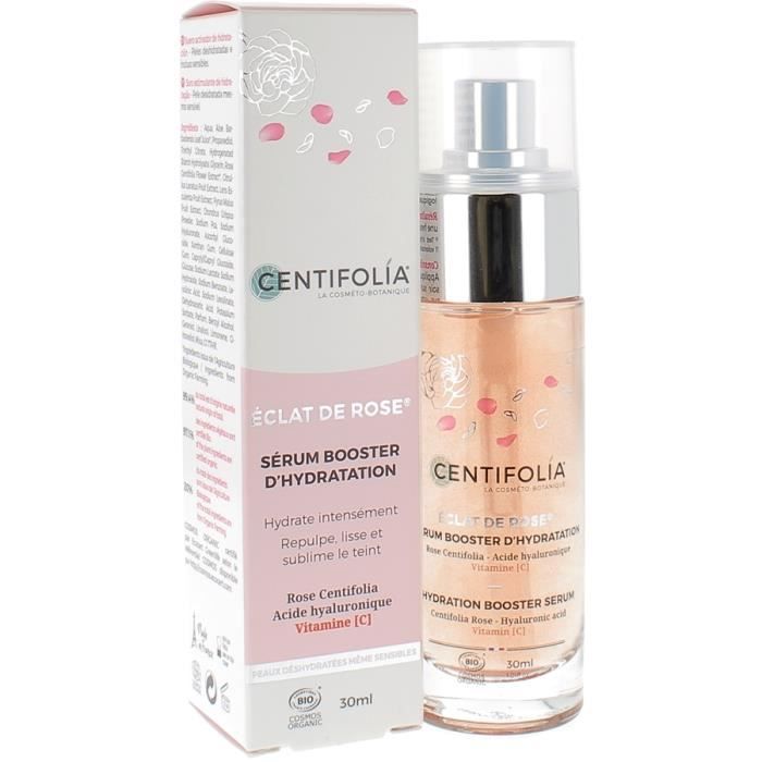 Centifolia Eclat De Rose Hydratation Serum Booster D Hydratation Bio 30ml Cdiscount Au Quotidien
