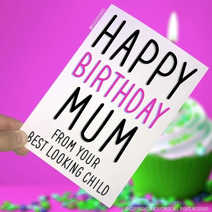 CARTE D'ANNIVERSAIRE POUR Maman Joyeux Anniversaire I Love You This