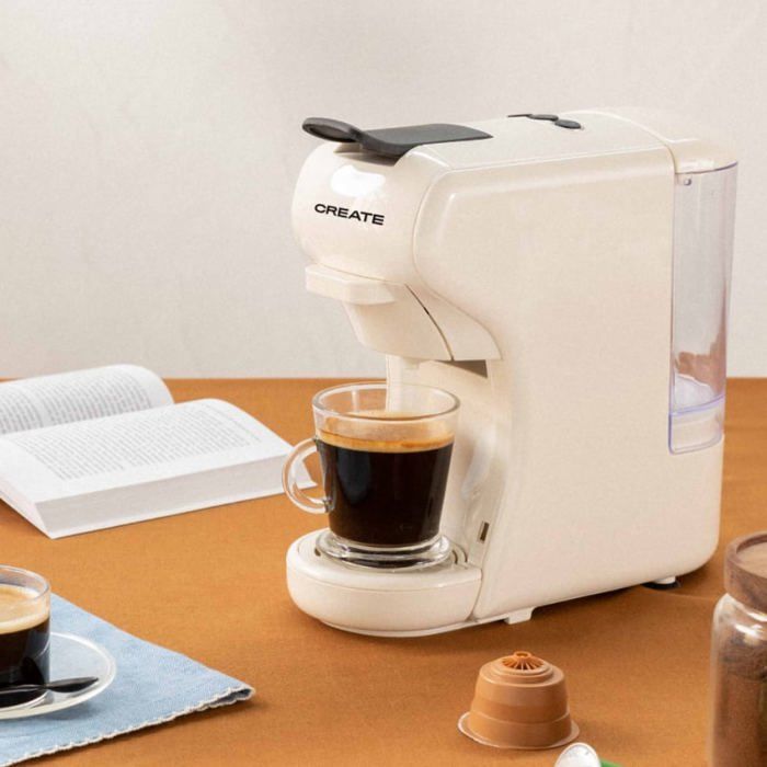 Machine à café multi-dosettes Create Potts 19 bars 1450W