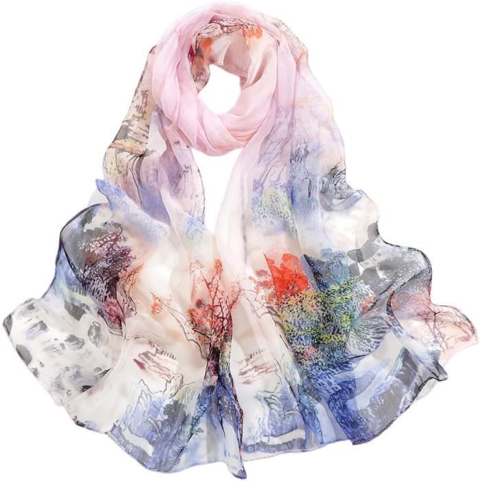 lymknumb Teckel chien motif femmes écharpe Pashmina châles enveloppes