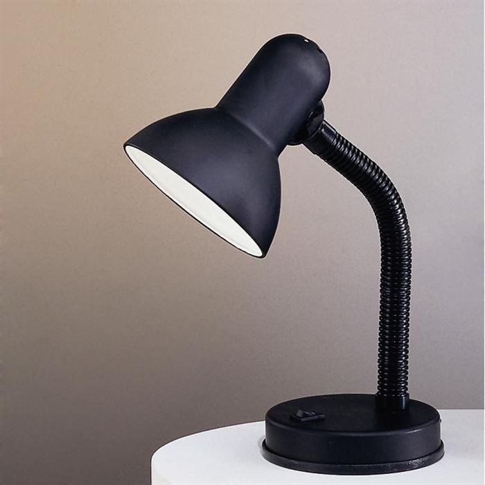 Lampe De Bureau Basic Lampe Noir Achat Vente Basic Lampe Noir Cdiscount