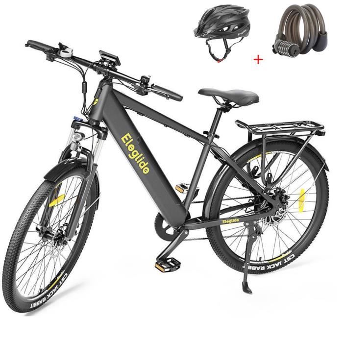 VTC Électrique Eleglide T1, Vélo Électrique, 250W 36V Moteur, 12.5Ah Batterie Amovible, 27.5 Pouces, Vitesse Shimano 7 Vitesses, Max