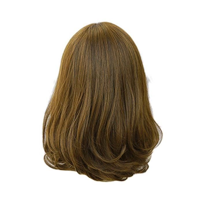 Perruque Longue Dentelle Devant Wigs By Kim KW03 - Marron Foncé/blond, Résiste Chaleur