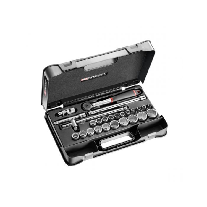 Coffret douilles 12 12 pans métriques . FACOM 26 pièces .161 4P12 - vue 2