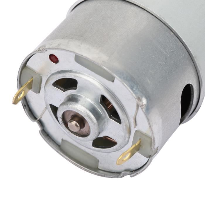 Moteur RS550 12V Haute Vitesse Pour Voiture électrique Enfant | Micro-moteur Puissant 35W-55W | Variante Vitesses 8000 à 30000 Tr/min