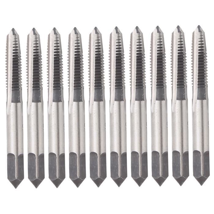 DRILLCO Taraud à Gauche, Acier Rapide, Filet 10-32 UAQ478 (23A010FT