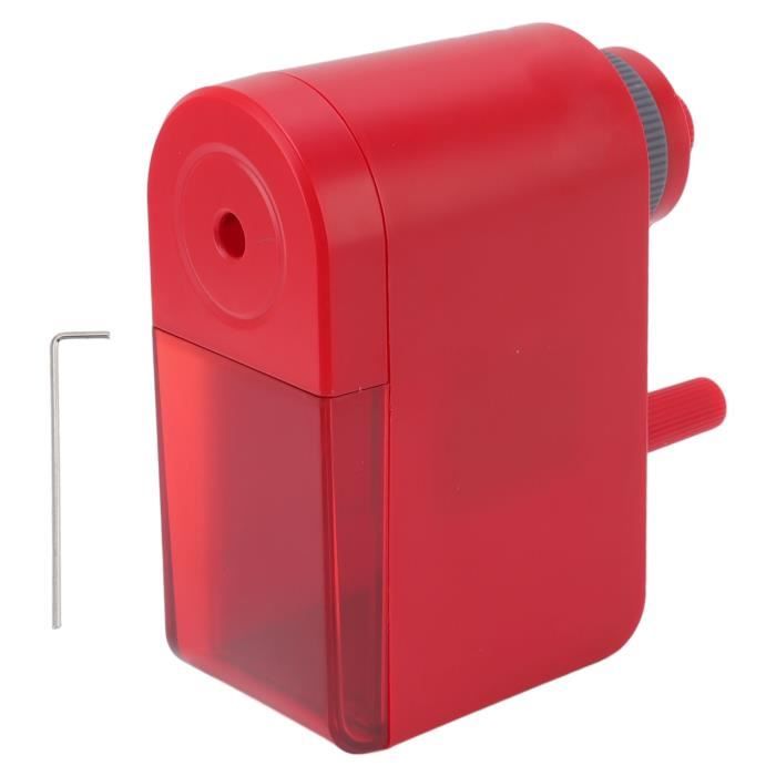 MZSX Taille Crayon Professionnel, Pointe Réglable, 5 Marches Ajustables, Portable Pour Les Enfants étudiants Artiste Designer Au Bureau De L'école Taille Crayon Crayons