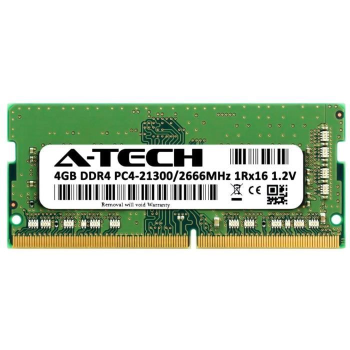 Crucial CT32G4S266M 32Go (DDR4, 2666 MT/s, CL19, SODIMM, 260-Broches)  Mémoire pour Mac - CT32G4S266M - Cdiscount Informatique