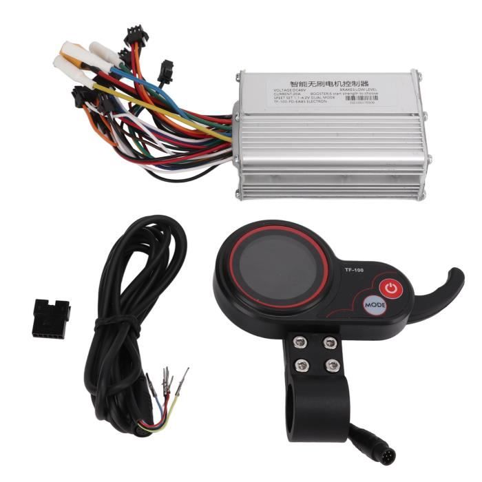 HURRISE Kit de contrôleur de scooter électrique pour KUGOO M4 Composant de contrôleur 48V 20A avec ligne de communication