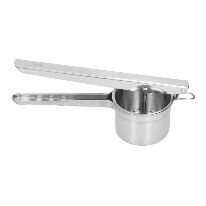 Moulin à Légumes Presse-purée Inox – Pour Sauce Tomate, Purée De Pommes De Terre, Soupes, 20,5cm
