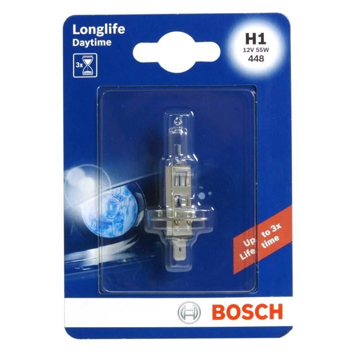 BOSCH Ampoule Longlife Daytime 1 H1 12V 55W