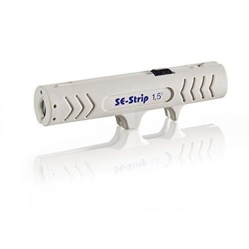 Jokari - Dénudeur de câble SE-Strip - A dénuder - Blanc - Capacité: mm 1.5 / diam. 7.0 mm