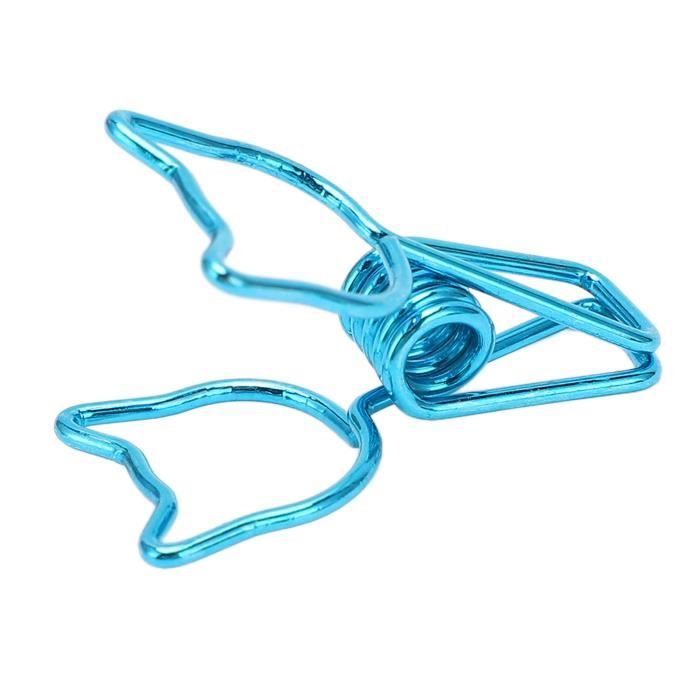RUNYU - Lot De 100 Pinces à Reliure Dorées 19 Mm - Métal, Pour Bureau, école, Documents - Boîte De Rangement