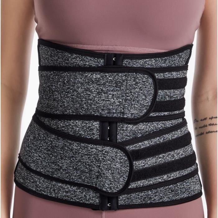 Ceinture de Sudation Femme Sport R glable style005 Gris