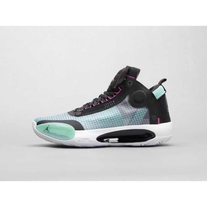 Chaussures de basketball Nike Air Jordan 34 Blue Void Noir Cdiscount Sport