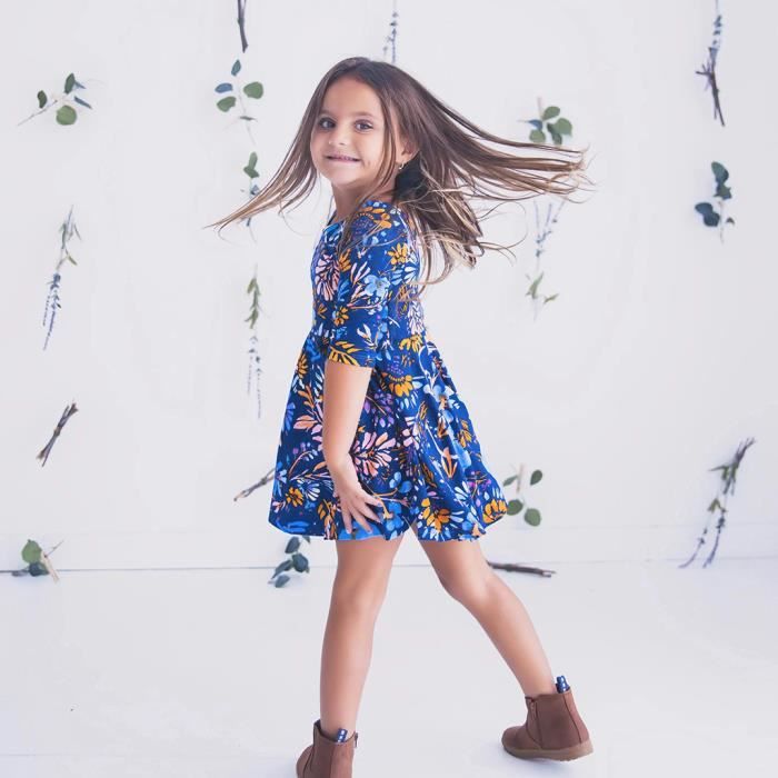 Robe Mi Longue A Manches 3 4 Pour Fille Pour Bebe Et Fille Bleu Cdiscount Pret A Porter Robe Mi Longue A Manches 3 4 Pour Fille Pour Bebe Et Fille Bleu Cdiscount Pret A Porter