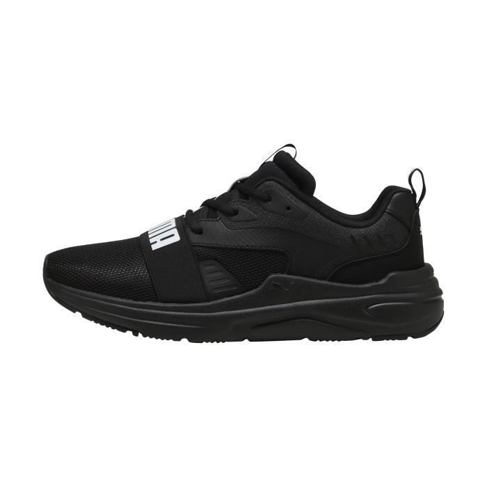 Puma Basket à Lacets Puma Softride Wired 2 - Noir-Blanc