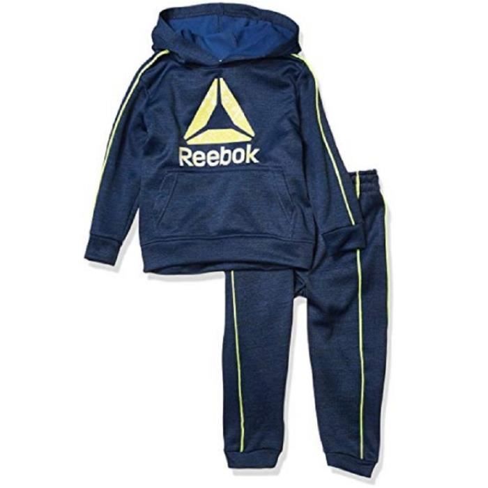 survetement reebok bleu
