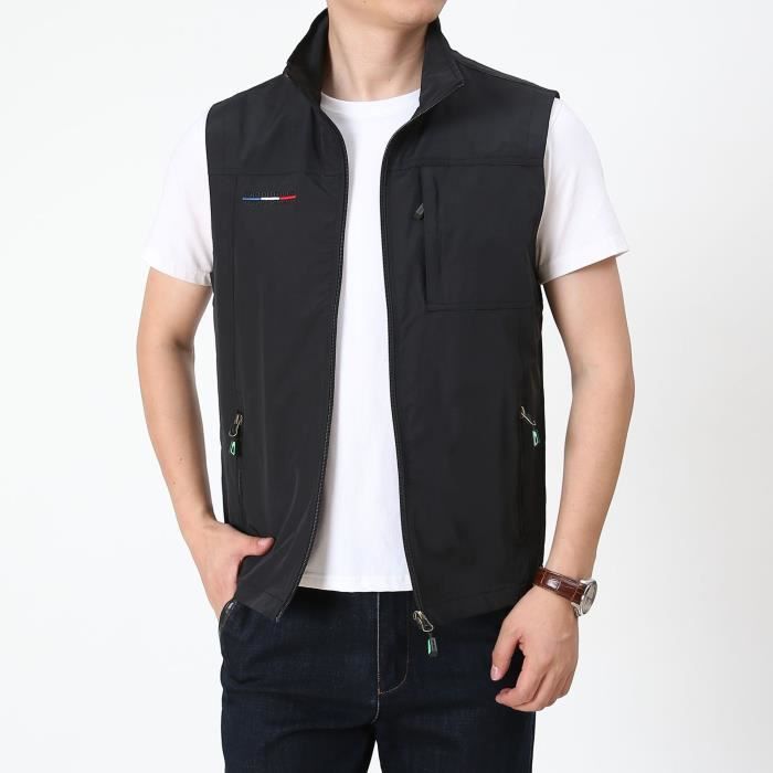 Veste de peche sans manche 2025