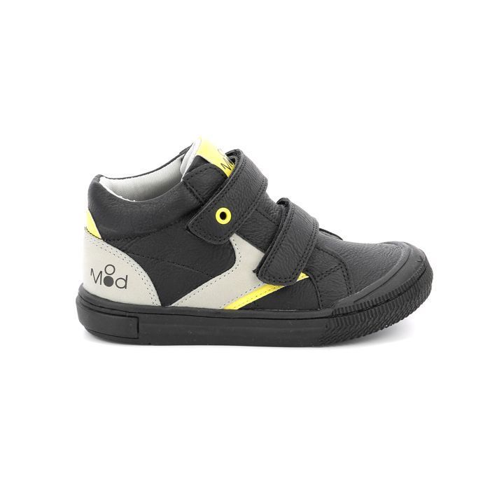 MOD 8 Baskets hautes Tifun Noir jaune MOD 8 Baskets hautes Tifun Noir jaune