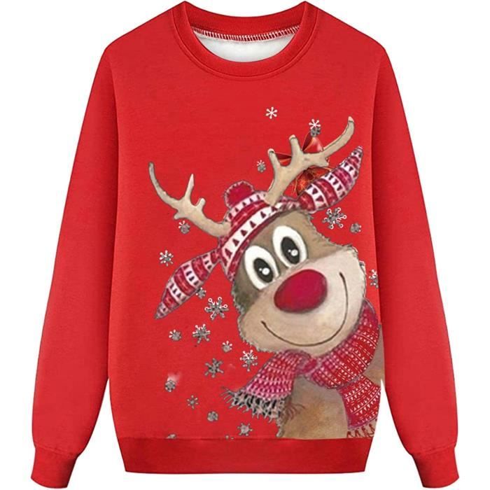 SWEATSHIRT Ensemble de Noël Pull de Noël moche Ensemble familial