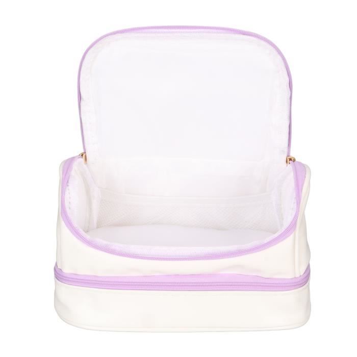 Trousse De Maquillage En Forme De Boîte De Sardines - Cuir Synthétique - 15.5x11x4.5 Cm - Design Humoristique Et Pratique
