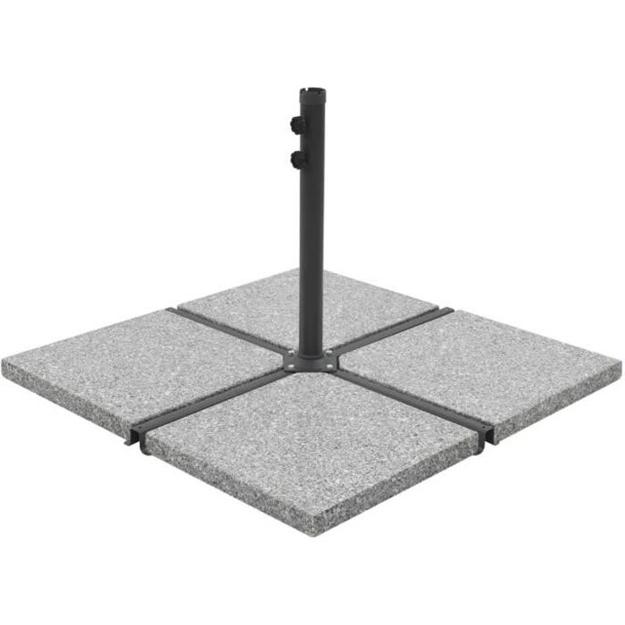 Sac De Poids Base Parasol PRITOK 46cm - Jusqu'à 40kg Sable, Stable Et Réglable Pour Balcon