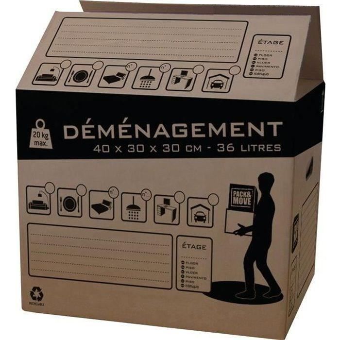 Carton déménagement 36L