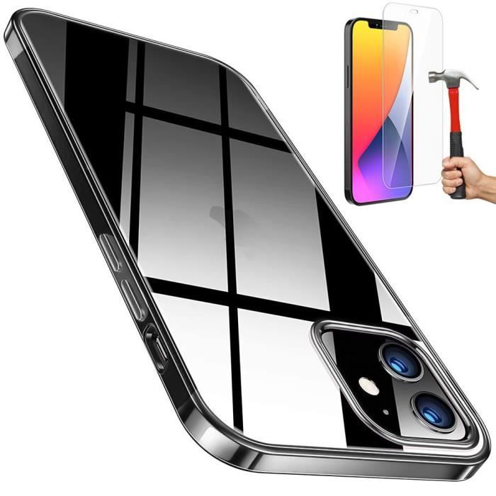 seacoso Cover per iPhone 11 Pro, [9H HD] con Vetro Teperato Integrato