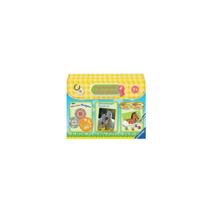 Ravensburger 29780 Coffret Chevaux 1 Mini Mandala 1 Numero D