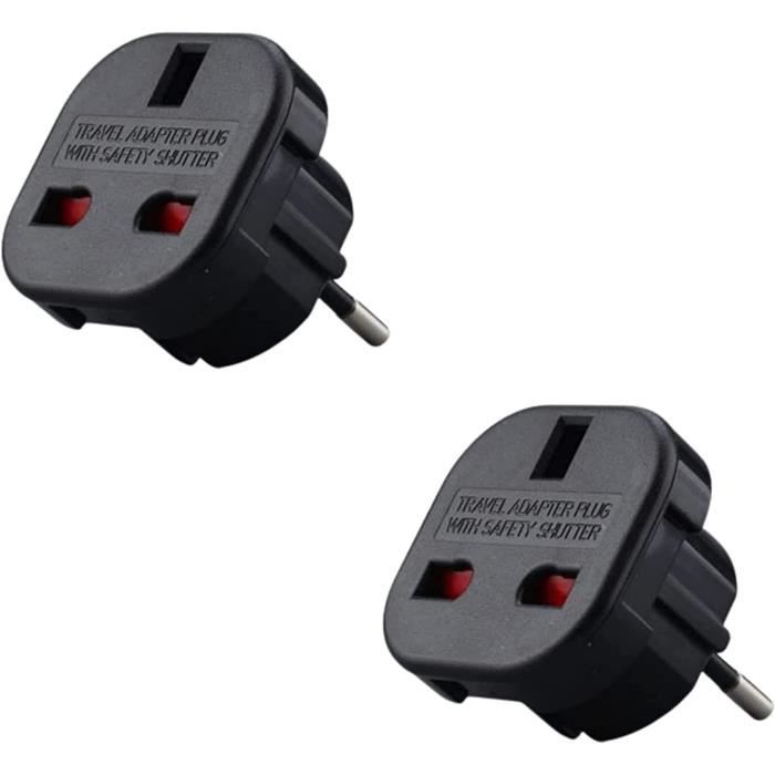 Adaptateur de prise universel vers Royaume-Uni 13A250V Type-G BS Adaptateur de voyage Angleterre EU US AU vers Royaume-Uni Singapour Malaisie Convertisseur électrique