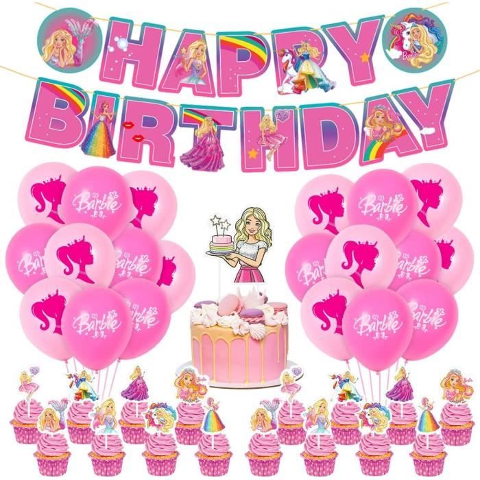 Décoration de gâteau pour le 10e anniversaire de fille - Hello 10 - Cake Topper en or rose - Décoration de gâteau - Garçon de 10 ans - Paillettes pour