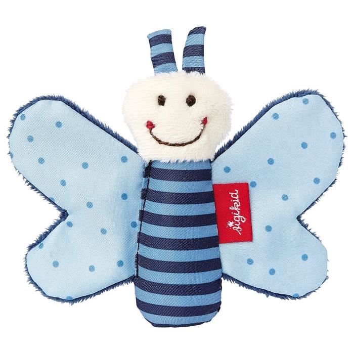 Fehn Marionnette Crocodile DoBabyDoo - Doudou Hochet Bruitant Avec Anneaux Dentition Pour Bébé