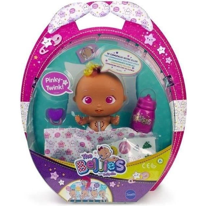 The Bellies Pinky Twink poupon interactif 17 cm Cdiscount Jeux Jouets