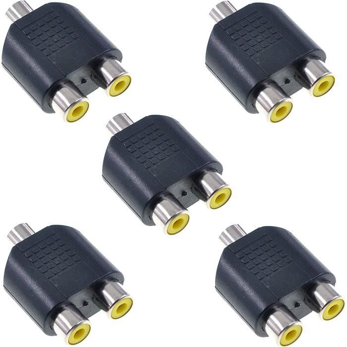 Lot De 5 Multiprises Et Adaptateurs – Prise électrique Type France – 240V