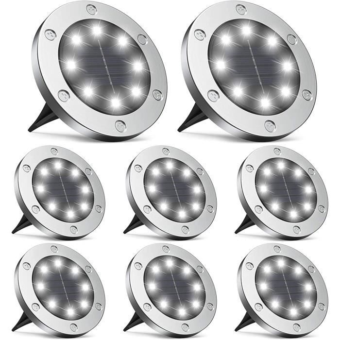 Lot De 8 Lampes LED En Forme De Canne à Sucre D'orge Pour Une