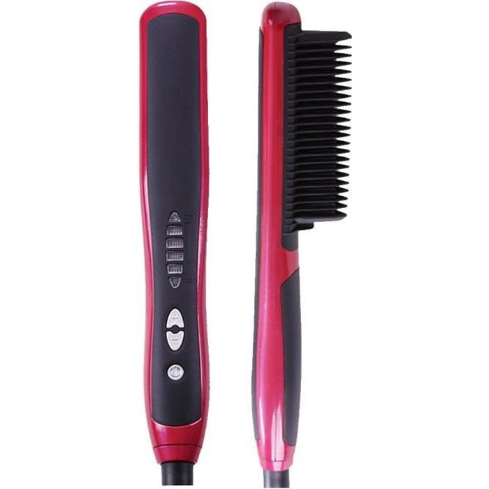 lisseur avec brosse intégrée