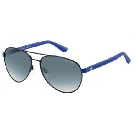 Achetez Lunettes de soleil Tommy Hilfiger homme TH 1325 S ZZ3 JJ noire Achat Vente lunettes de soleil Homme Adulte Cdiscount