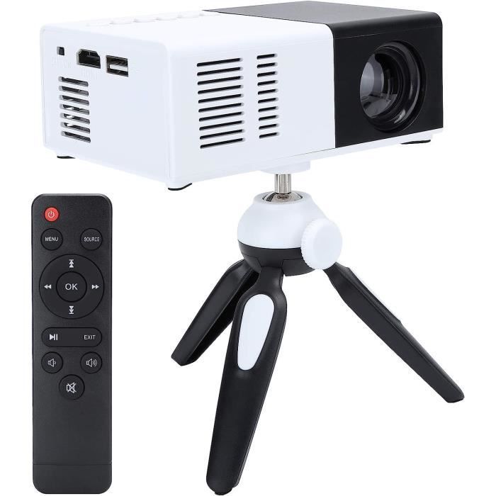 Mini Projecteur Portable LED 1080p - Bluetooth, Compatible Multimédias, écran De 24 à 60 Pouces, Pour Films Et Jeux
