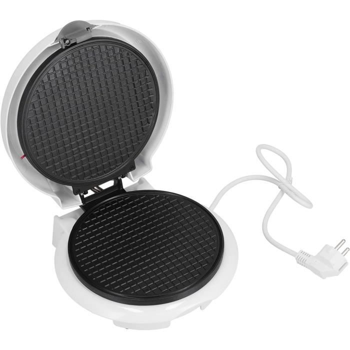 Gaufrier à Cornets Pour Glace – 350W, Revêtement Antiadhésif, Plaques Amovibles, Pour Maison Ou Restaurant - 11