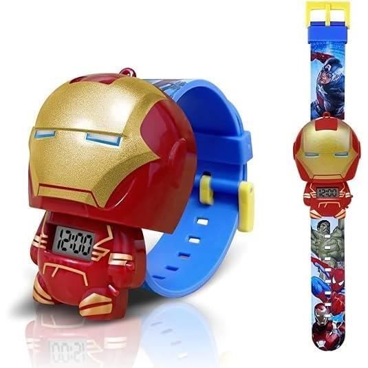 Montre Enfant Garcon Montre Enfant UNIPORE Digitale - Dessin Animé ( Ajustable) Montre Spiderman