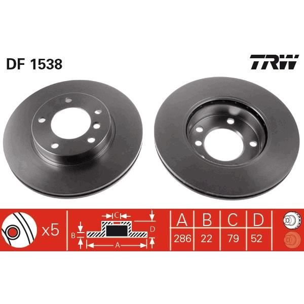 Frein ENG DI955155 Disque De Frein Paire Avant