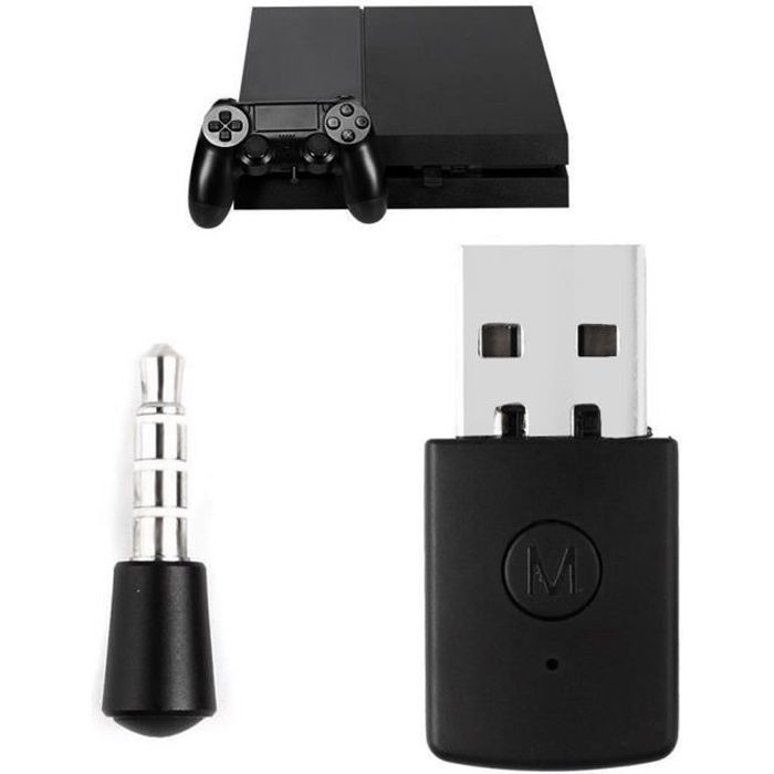 Usb 2.0 Bluetooth V4.0 Dongle Adaptateur Sans Fil Pour Sony Playstation Ps4